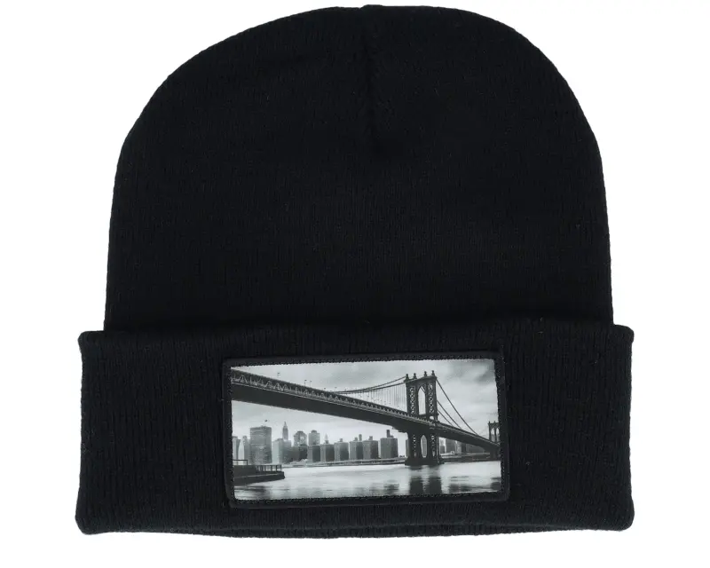 Public Domain Bridge Beanie Black Cuff online