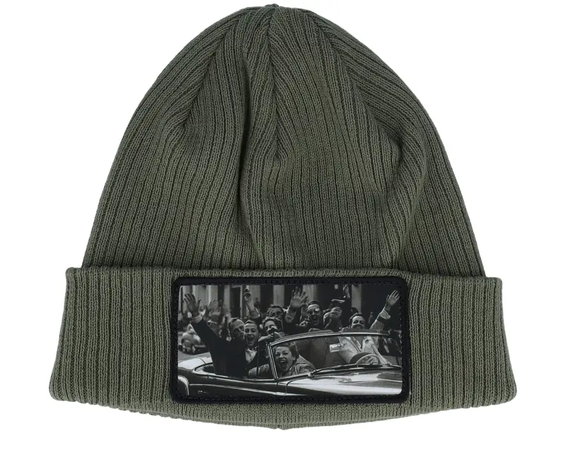 Public Domain Cabriolet Party Olive Green Organic Cotton Cuff online