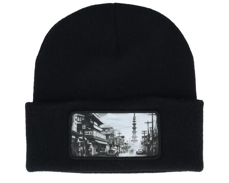 Public Domain Japan Beanie Black Cuff online