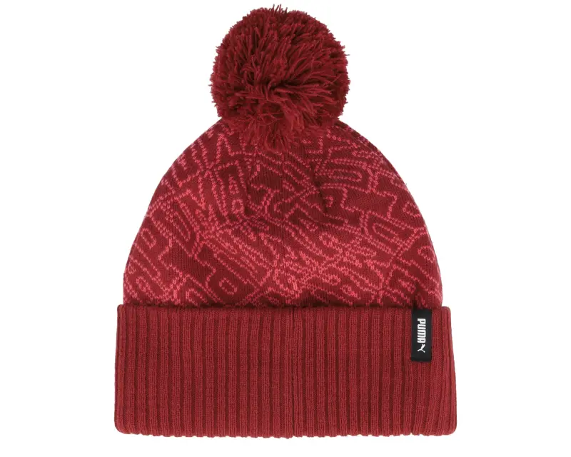 Puma Essential Beanie Intense Red Pom online