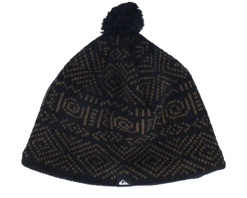 Quiksilver Light Up Beanie True Black Pom online