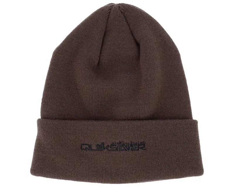 Quiksilver Midnight Beanie Chocolate Brown Beanie Cuff online