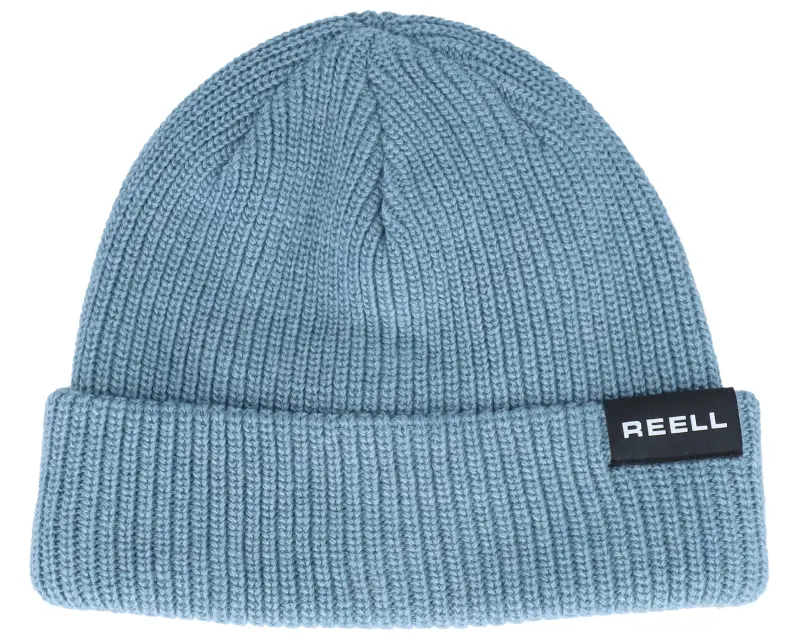 Reell Dock Beanie Grey Blue Cuff online