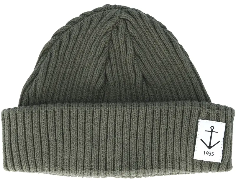 Resteröds Smula Army Green Organic Short Beanie online