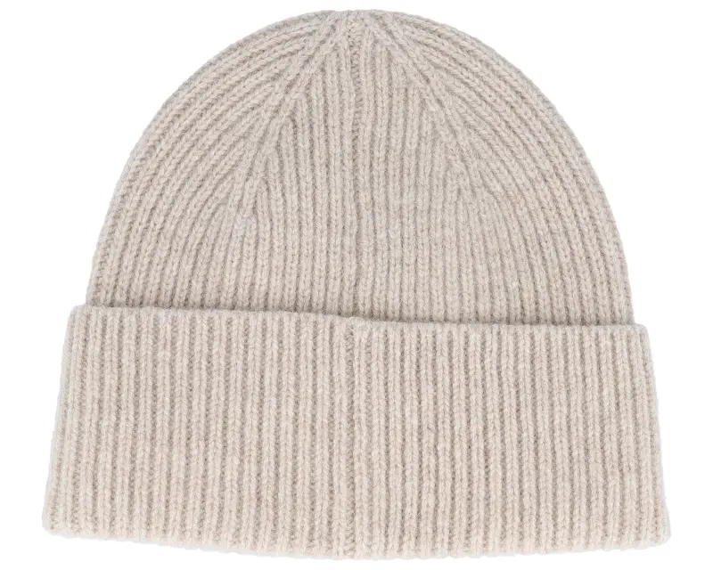 Resteröds Wool Beanie Beige Cuff online