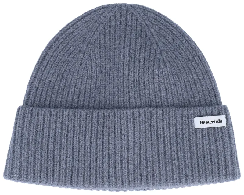 Resteröds Wool Beanie Grey Cuff online
