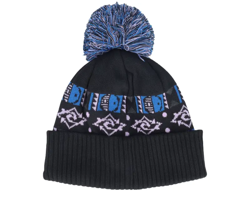 Rip Curl Jacquard Tall Beanie Black Pom online