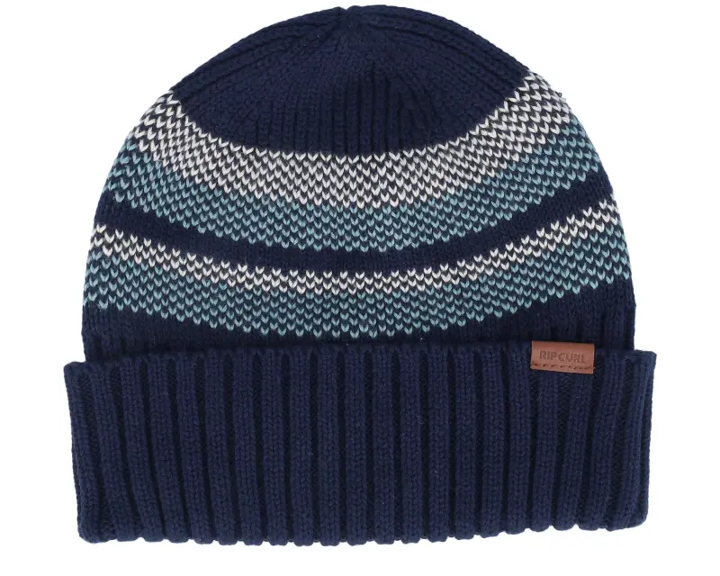 Rip Curl Surf Revival Stripe Reg Beanie Navy Cuff online