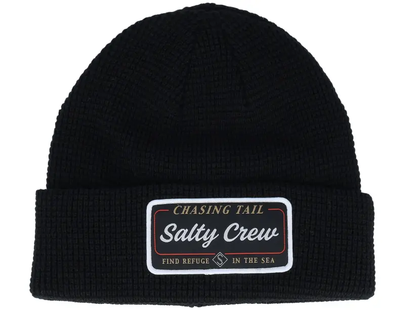Salty Crew Coastal Beanie Faded Black Cuff online