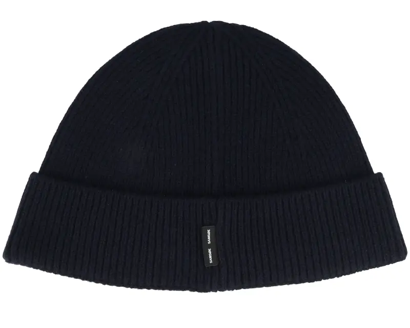 Samsøe Samsøe Sapaul Beanie Salute Navy Cuff online