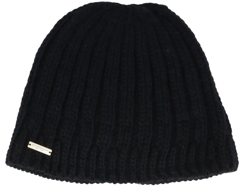 Seeberger 100% Wool Beanie Black Beanie online