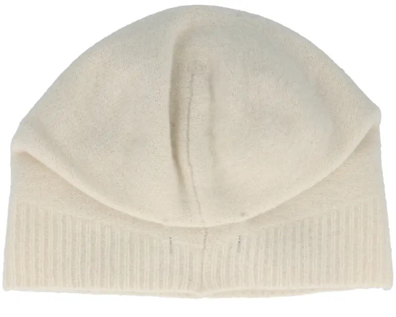 Seeberger Boiled Wool Headsock Off White Beanie online