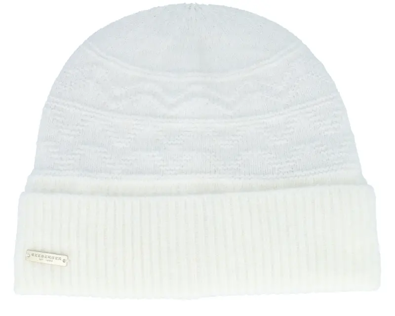 Seeberger Knit Beanie Offwhite Cuff online