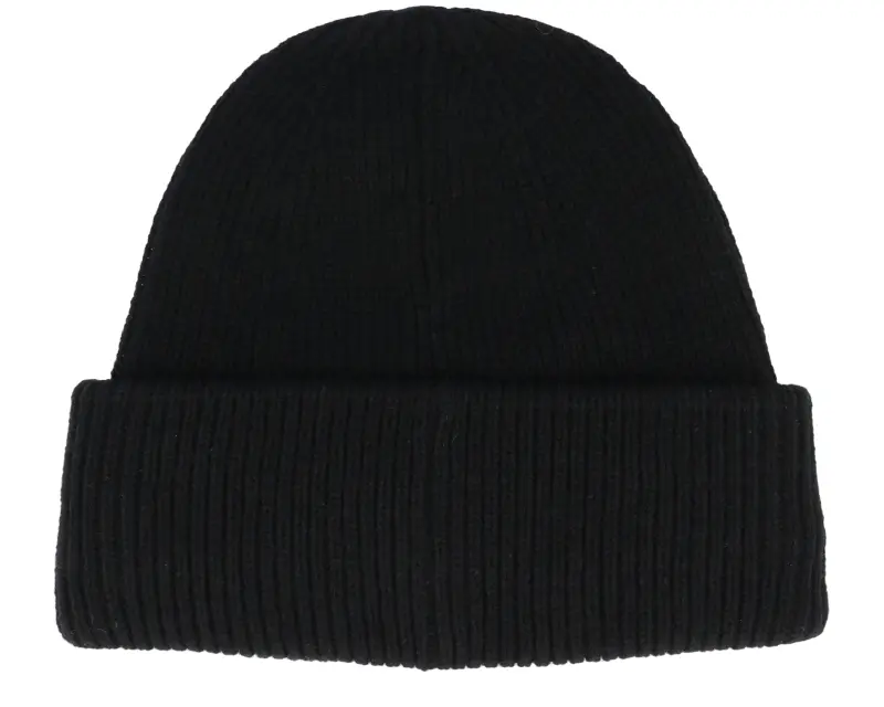 Seeberger Knit Beanie With Turn-up Black Cuff online