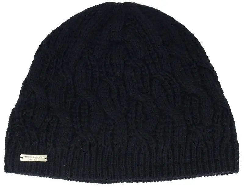 Seeberger Knit Black Beanie online