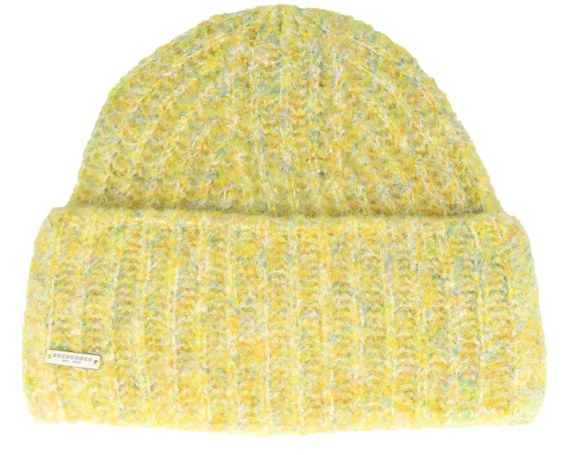 Seeberger Knit With Turn-up Soft Bronze/Aqua Beanie online