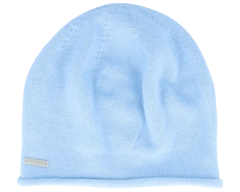 Seeberger Knitted Light Blue Beret Beanie online