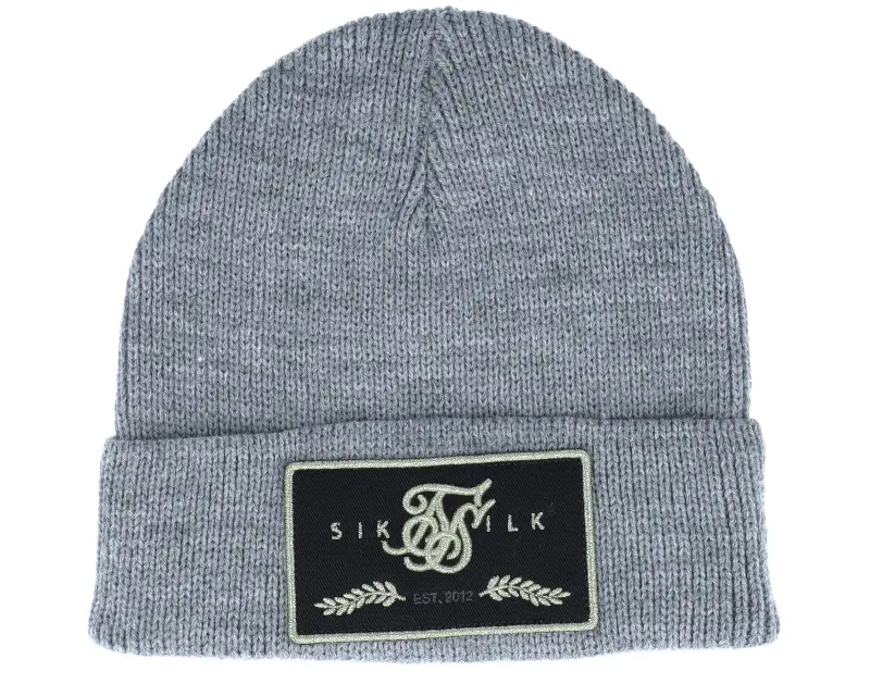 SikSilk Cuff Beanie Grey Cuff online