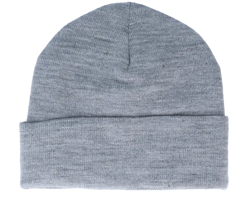 SikSilk Patch Beanie Grey Marl Cuff online