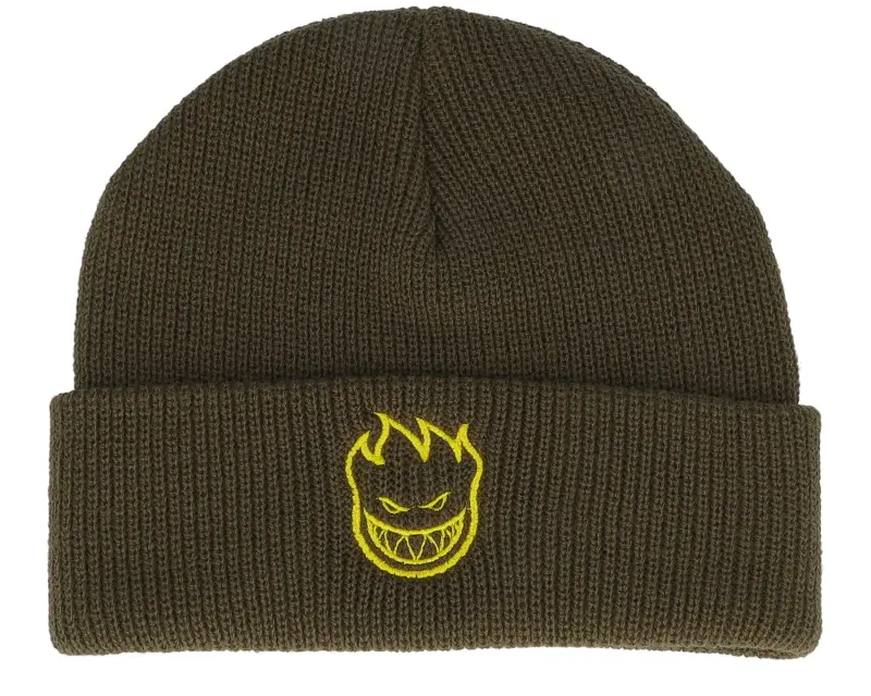 Spitfire Bighead Beanie Brown/Gold Cuff online
