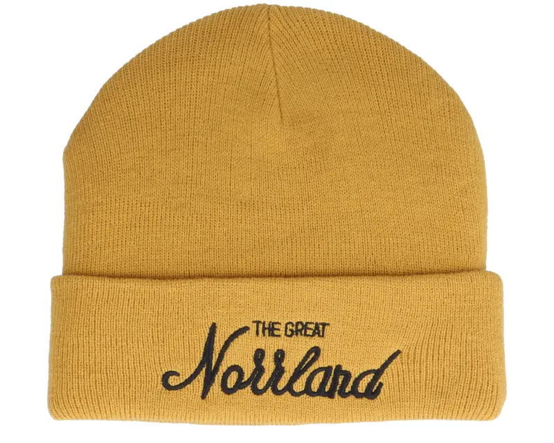 SQRTN Great Norrland Beanie Mustard Cuff online