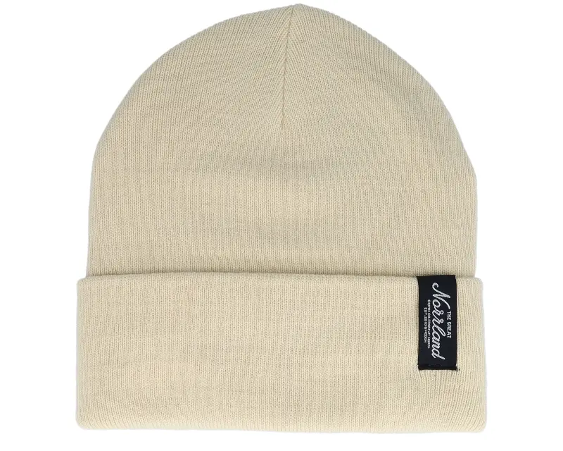SQRTN Tgn Patch Beanie Sand Cuff online