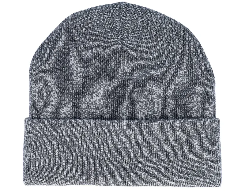 SQRTN Wood Patch Beanie Light Heather Cuff online