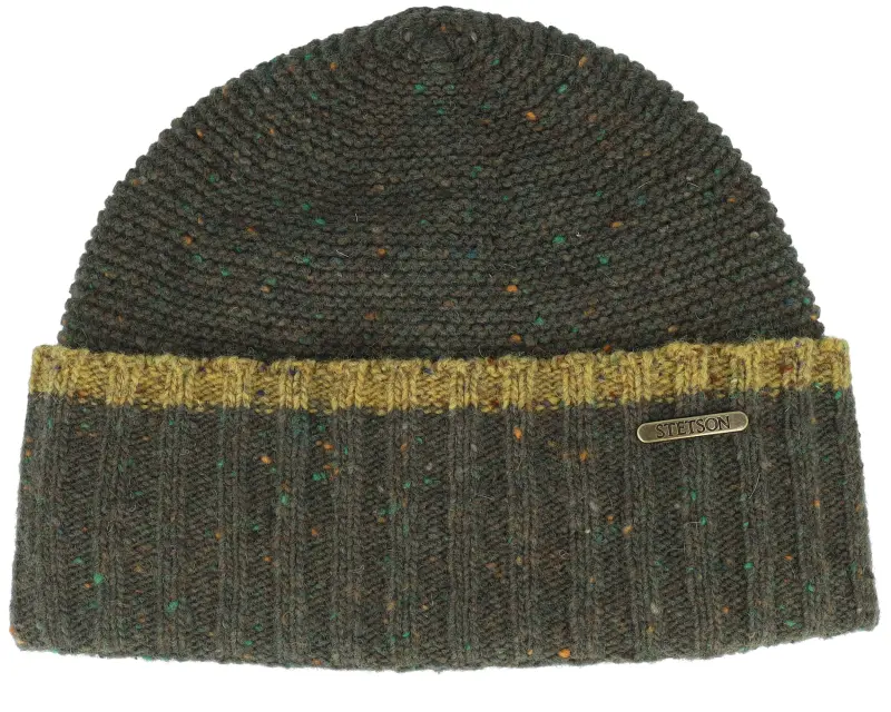 Stetson Beanie Donegal Wool Olive Cuff online