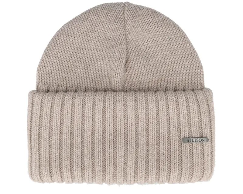 Stetson Beanie Merino Light Hazel Cuff online
