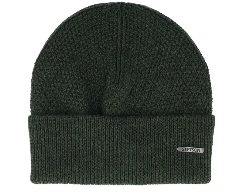 Stetson Beanie Merino Wool Pale Olive Cuff online