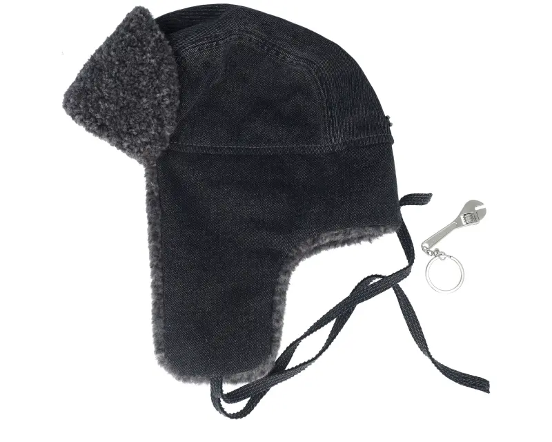 Stetson Bomber Cap Denim Garage Theme Black Denim-55/S online