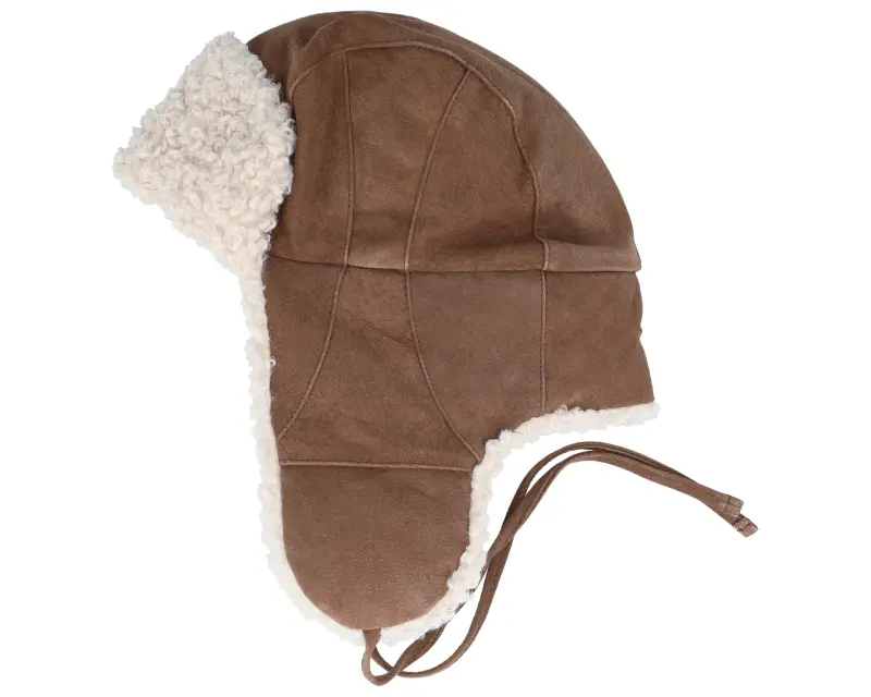 Stetson Bomber Cap Waxed Pigskin Cognac Trapper online