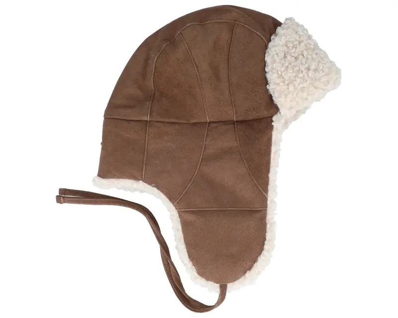 Stetson Bomber Cap Waxed Pigskin Cognac Trapper online