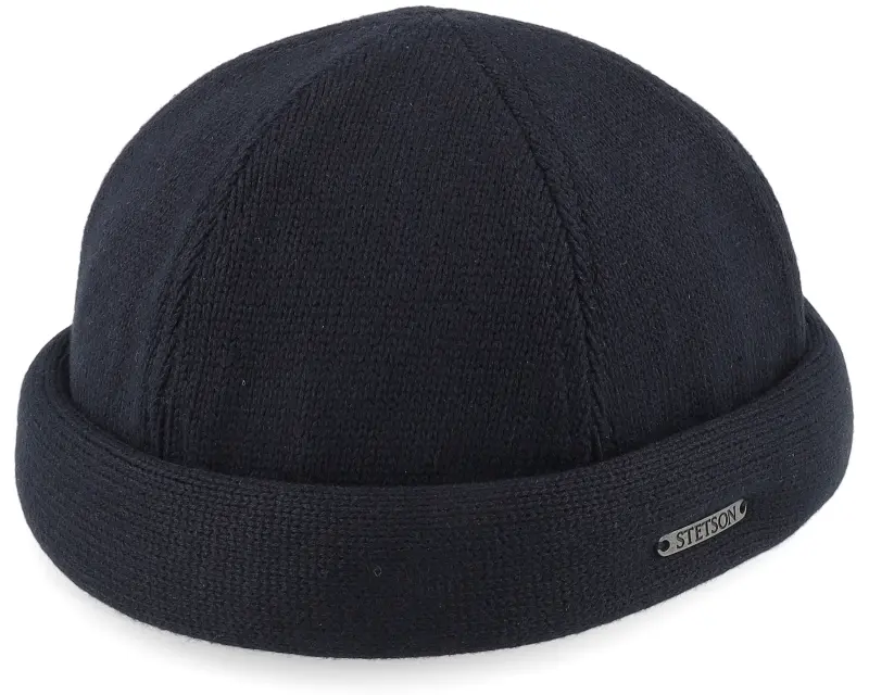Stetson Cotton Knit Black Docker online