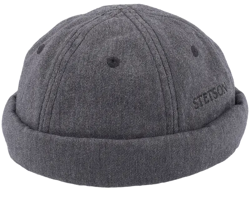 Stetson Cotton Melange Black Docker online