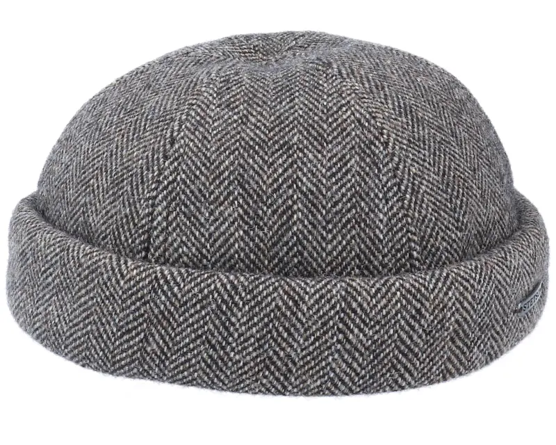 Stetson Docker Wool Herringbone Grey Docker online