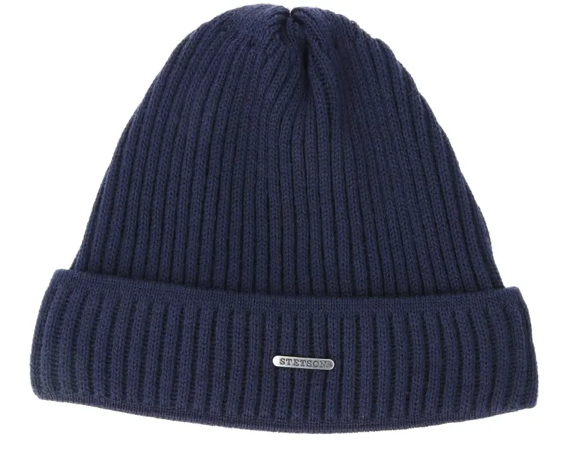 Stetson Merino Wool Navy Beanie online