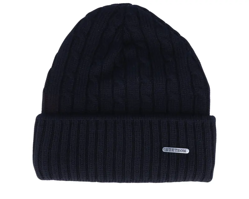 Stetson Wool Knit Black Cuff online