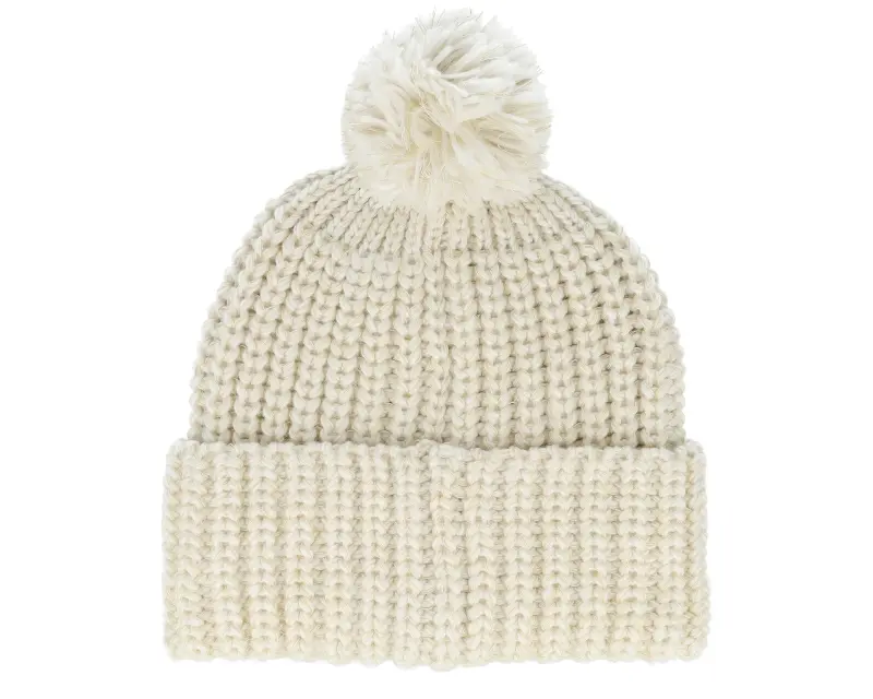 The North Face Cozy Chunky Cabin Beanie Gardenia White Pom online