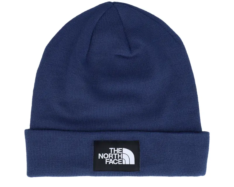 The North Face Dock Worker Recycled Beanie Shady Blue Cuff online