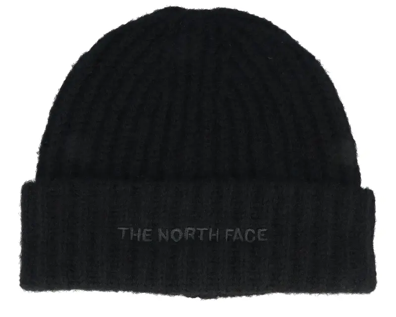 The North Face Fohair Cabin Beanie Black Cuff online