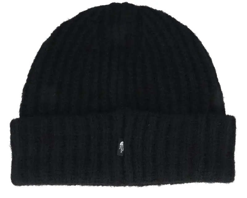 The North Face Fohair Cabin Beanie Black Cuff online