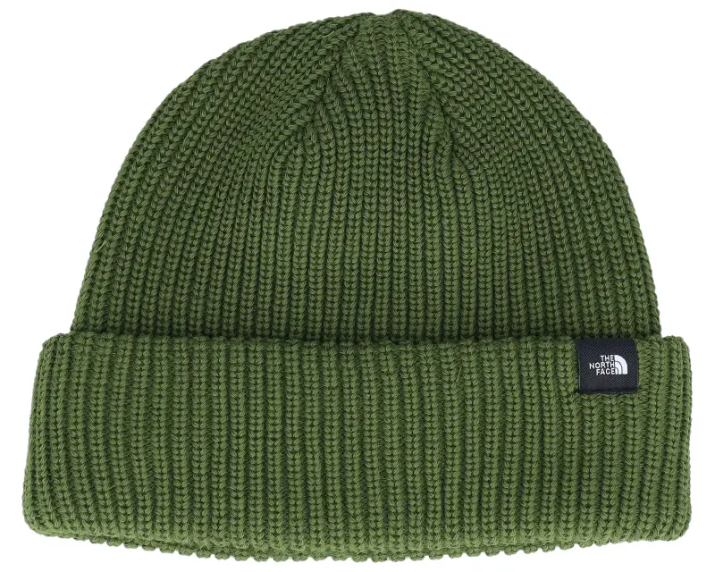 The North Face Tnf Fisherman Woodland Green Short Beanie online