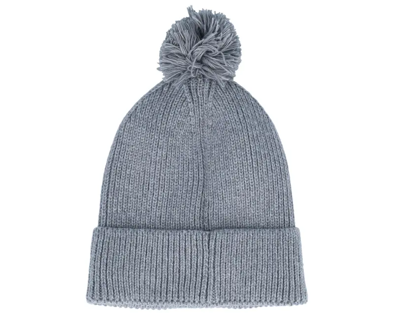 The North Face Tnf Logo Box Beanie Grey Pom online