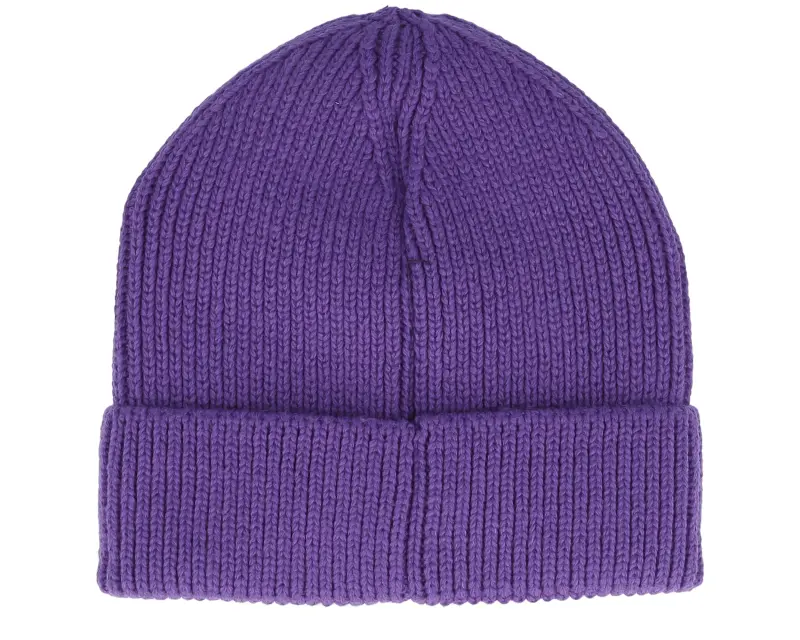 The North Face Tnf Logo Box Beanie Purple Cuff online
