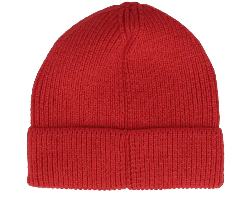The North Face Tnf Logo Box Beanie Red Cuff online