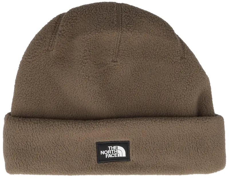 The North Face Whimzy Powder Beanie Brown Cuff online