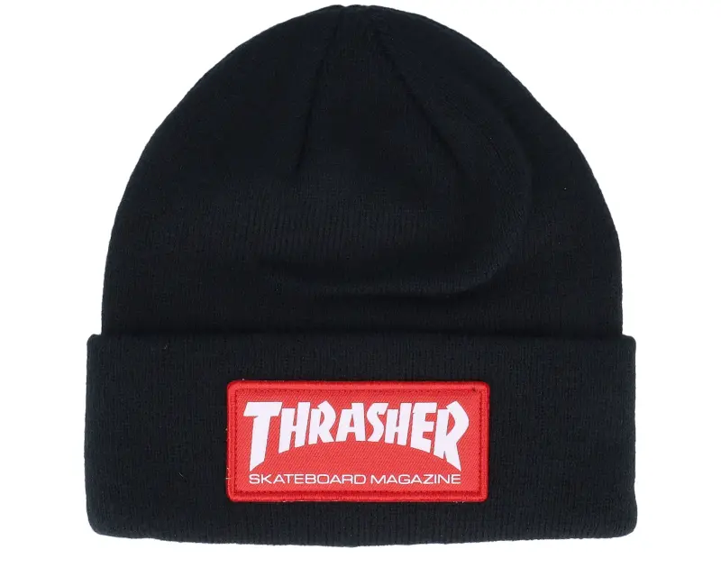 Thrasher Skate Mag Patch Black Cuff online