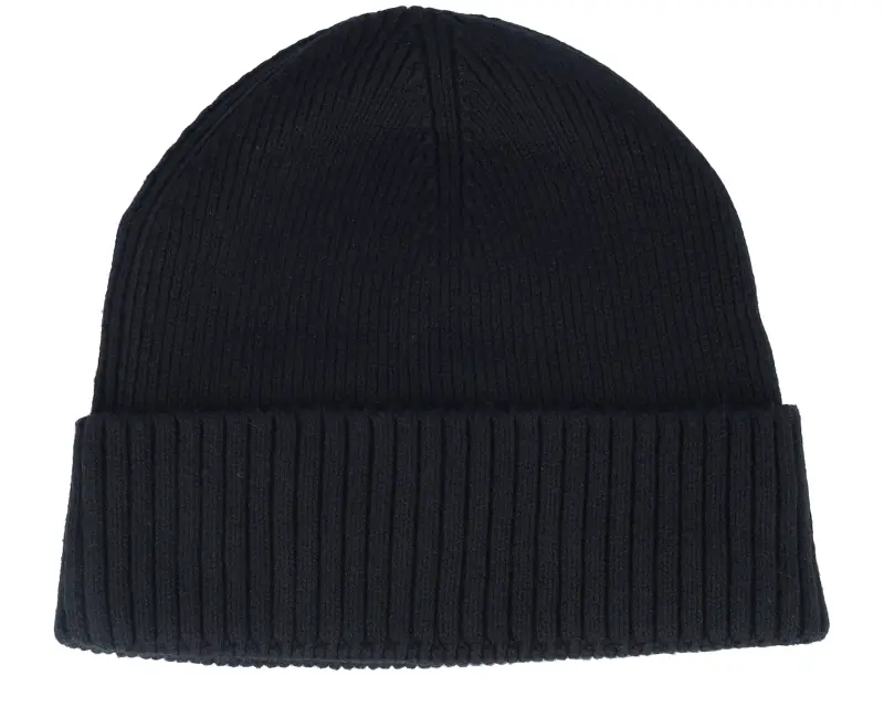 Tommy Hilfiger Th Flag Pima Cotton Beanie Black Cuff online