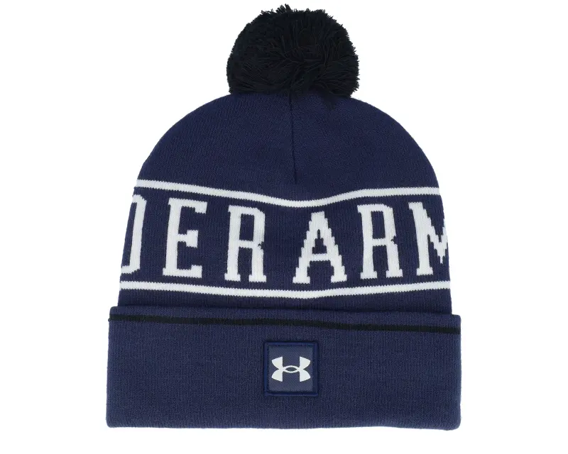 Under Armour Halftime Beanie Midnight Navy Pom online